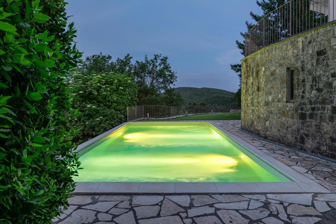 L'Abbazia Villa Lucolena in Chianti Exteriör bild