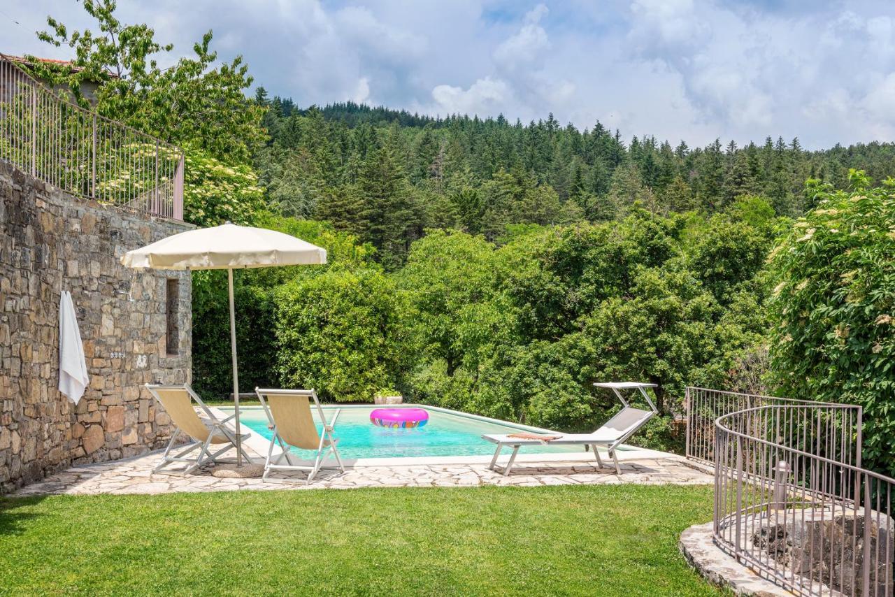 L'Abbazia Villa Lucolena in Chianti Exteriör bild