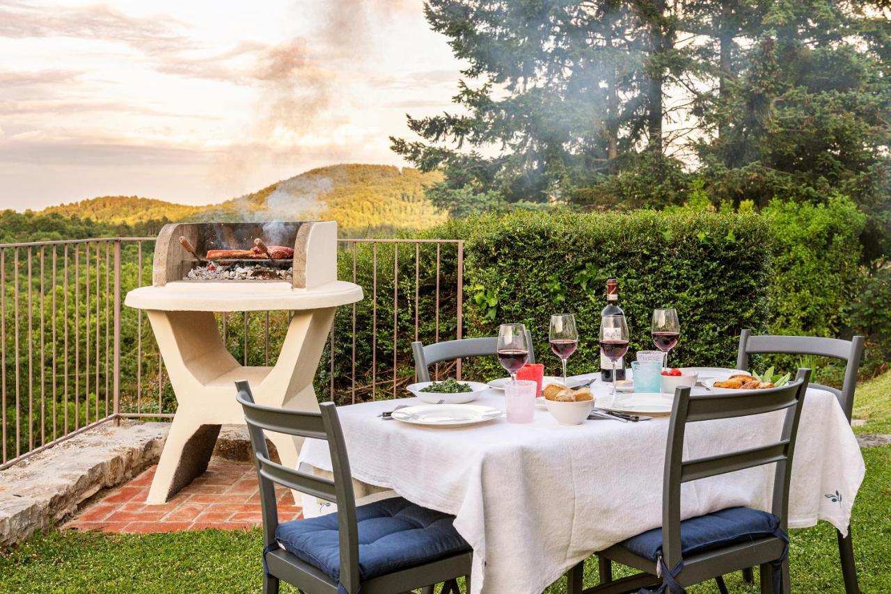 L'Abbazia Villa Lucolena in Chianti Exteriör bild